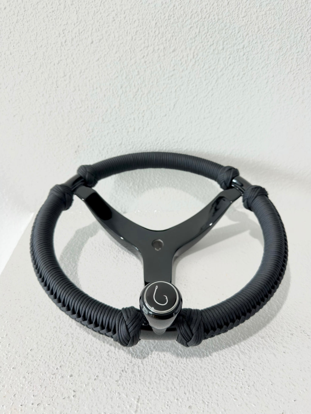 Custom Paracord Wrapped Boat Steering Wheel (Gemlux)